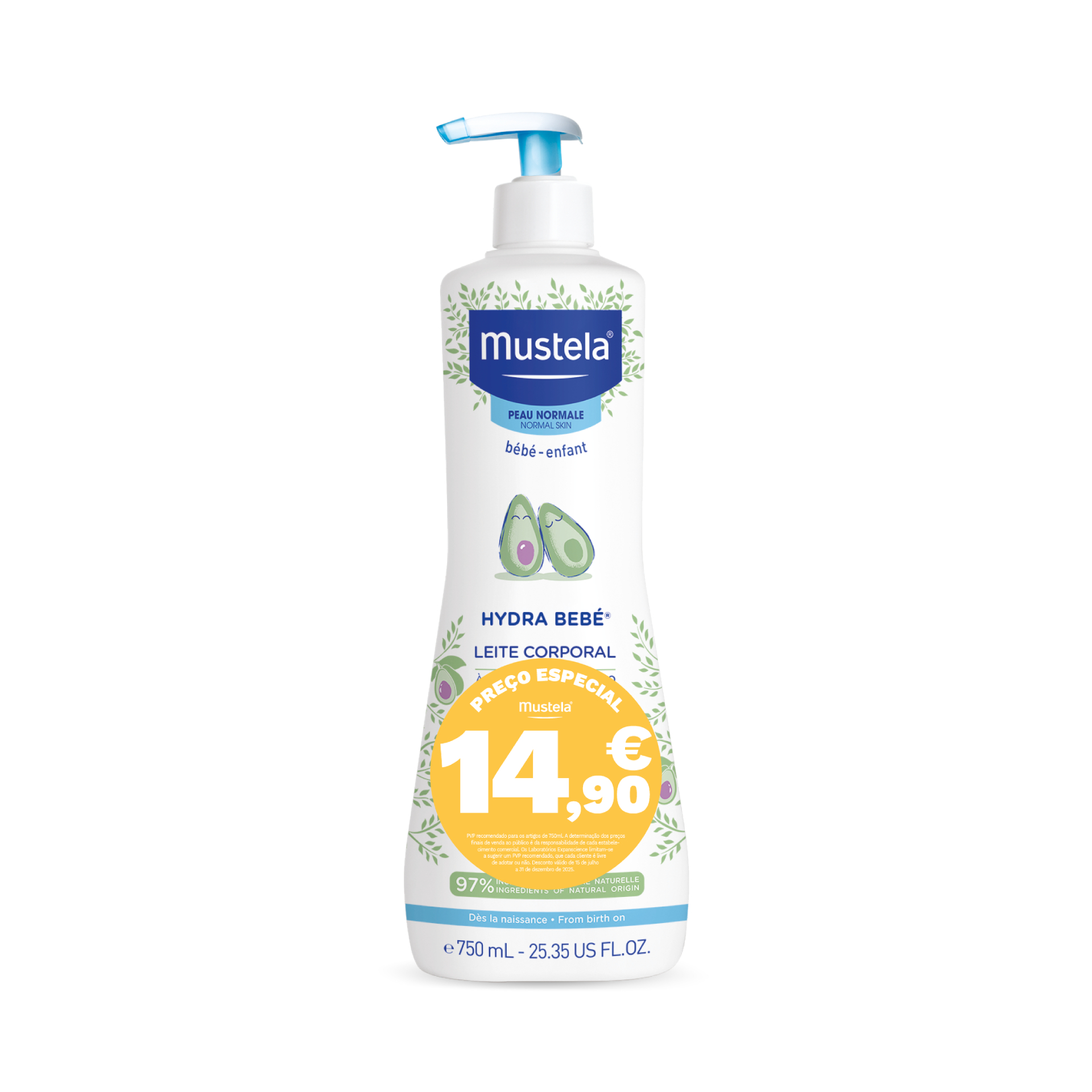 Mustela Beb Leite Hidratante Preo Especial 14,90