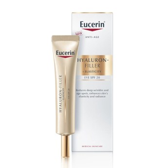 Eucerin Hyaluron-Filler + Elasticity Creme Olhos FPS20
