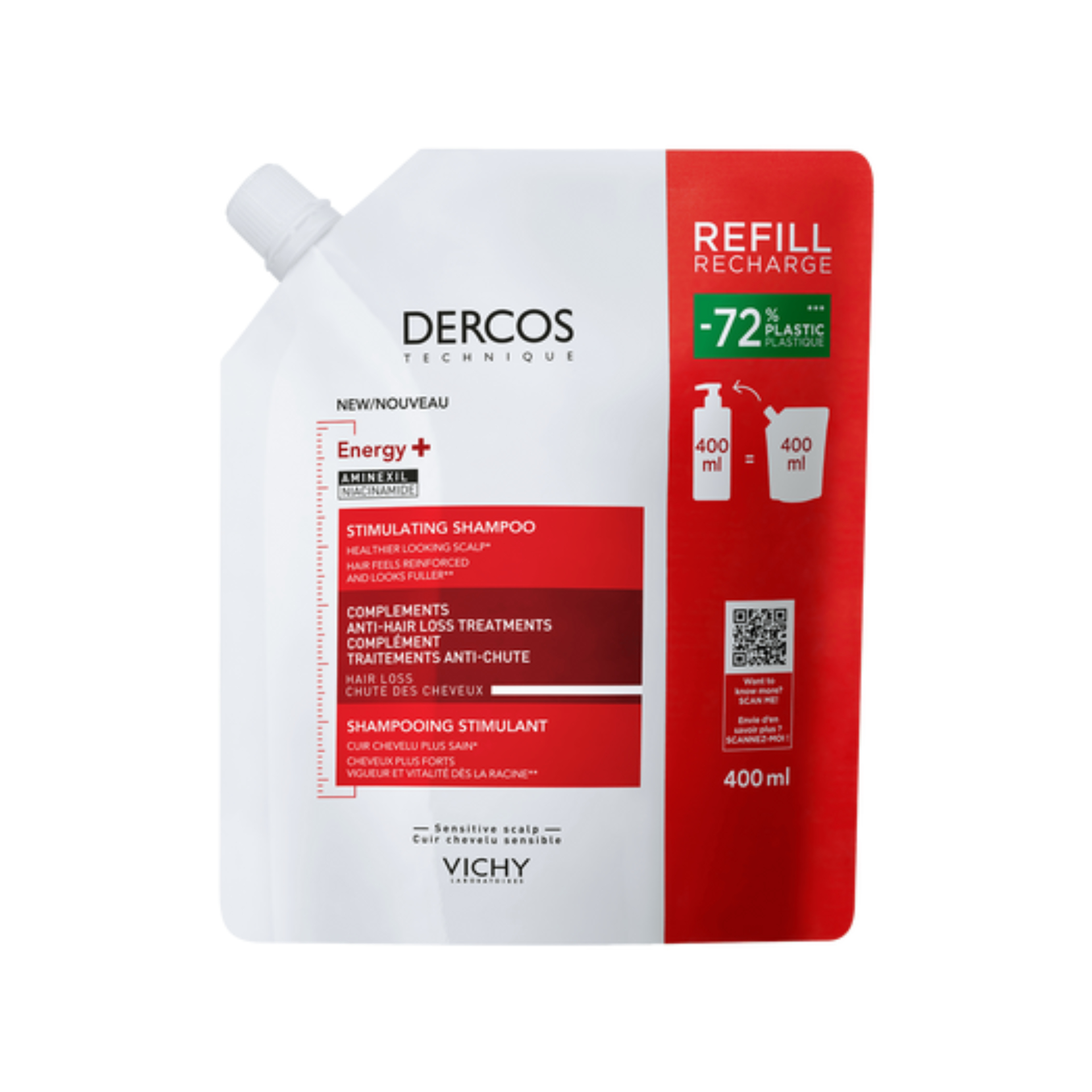 Vichy Dercos Champ Estimulante Recarga 