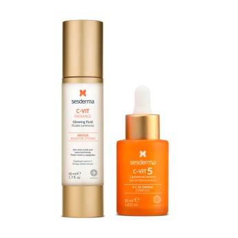 Sesderma C-Vit 5 Srum + Sesderma C-Vit Radiance Fludo Luminoso Pack