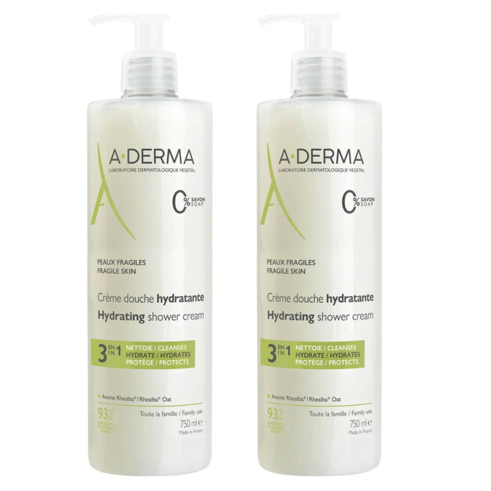 A-Derma Gel Duche Hidra Protetor Duo