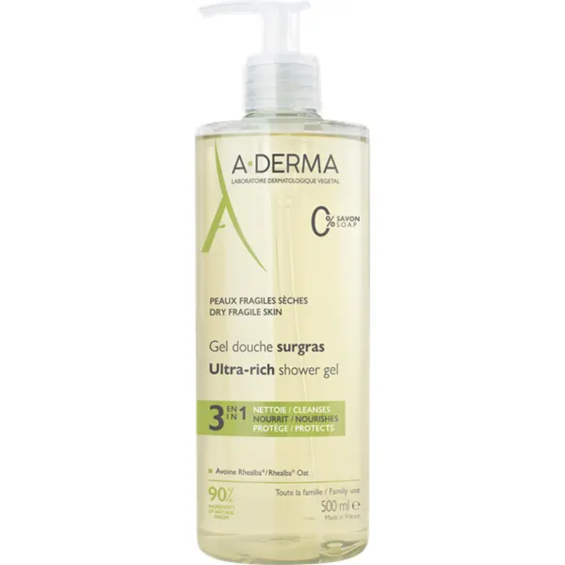 A-Derma Gel Duche Ultra Rico