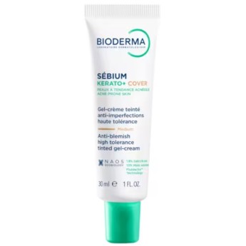 Bioderma Sebium Kerato+ Cover Gel Creme Cor Medium 