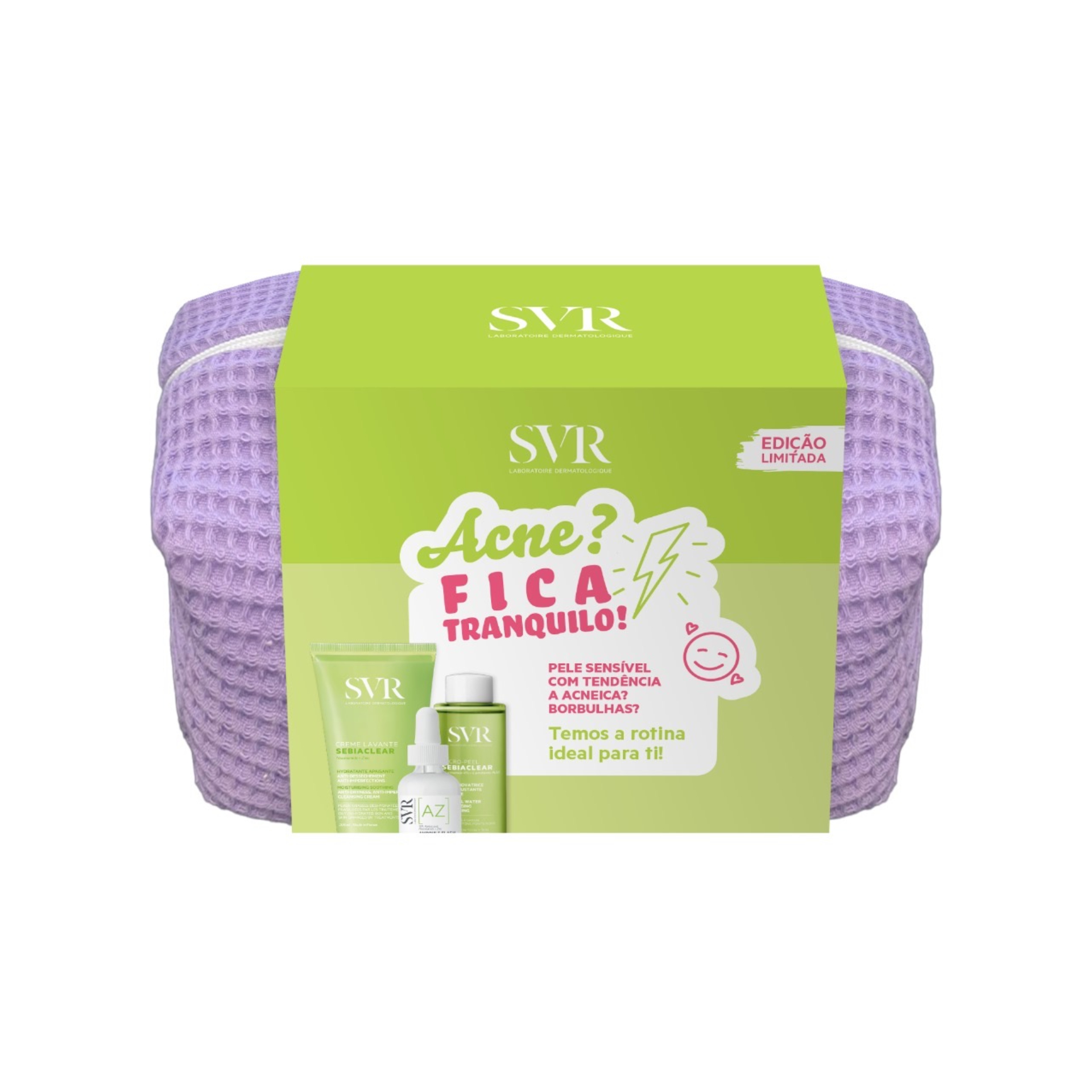 Svr Sebiaclear Pack Acne Acne Skin Routine Oferta de Bolsa