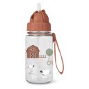 Saro Garrafa Com Palhinha 400ml