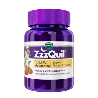 Vicks Zzzquil Gomas Melatonina Manga/Banana
