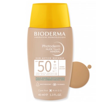 Bioderma Photoderm Nude Touch Mineral Dourado 40ml