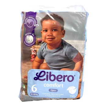 Libero Comfort 6 Fraldas 13-20kg