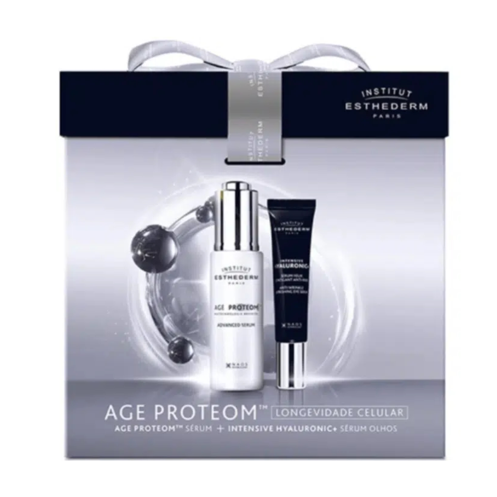 Esthederm Age Proteom Srum + Intensive Hyaluronic Srum Olhos Coffret 2025