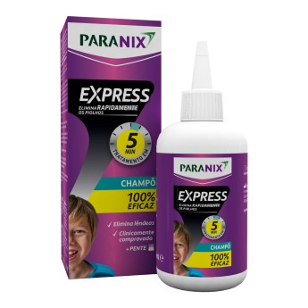Paranix Express Champ Tratamento Piolhos com Pente