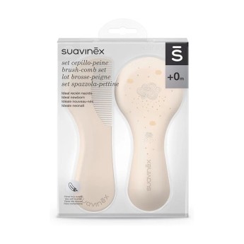 Suavinex Kit Escova+Pente 0M+
