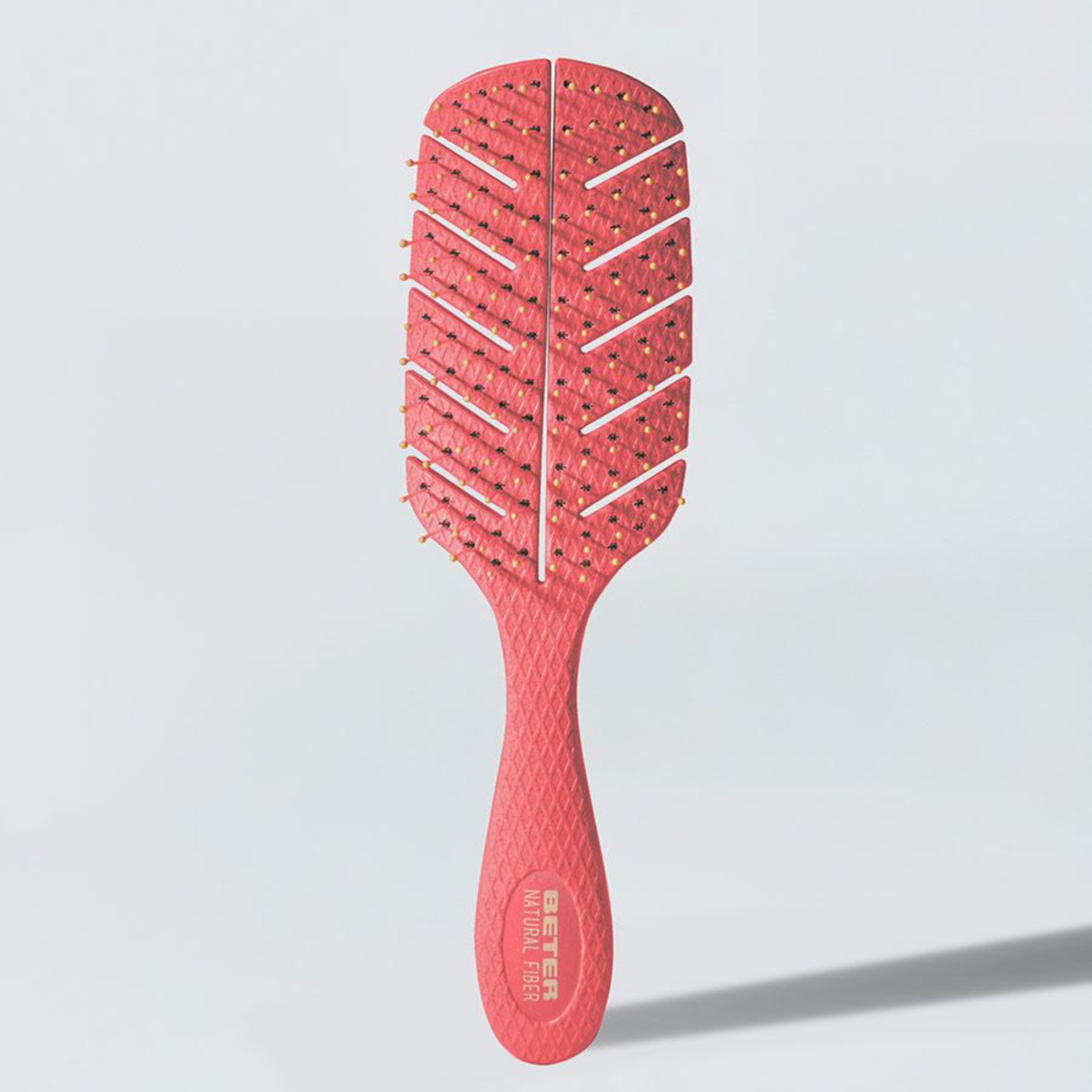 Beter Natural Fiber Escova Desembaraadora Hair Days Rosa