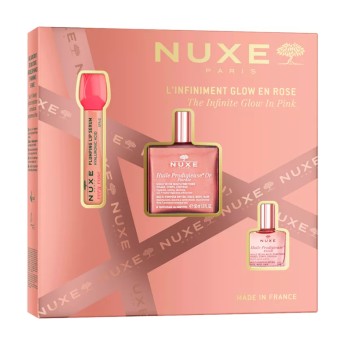 Nuxe Coffret L'Infiniment Glow En Rose [Huile Prodigieuse OR Florale 50ml + Huile Prodigieuse Floral