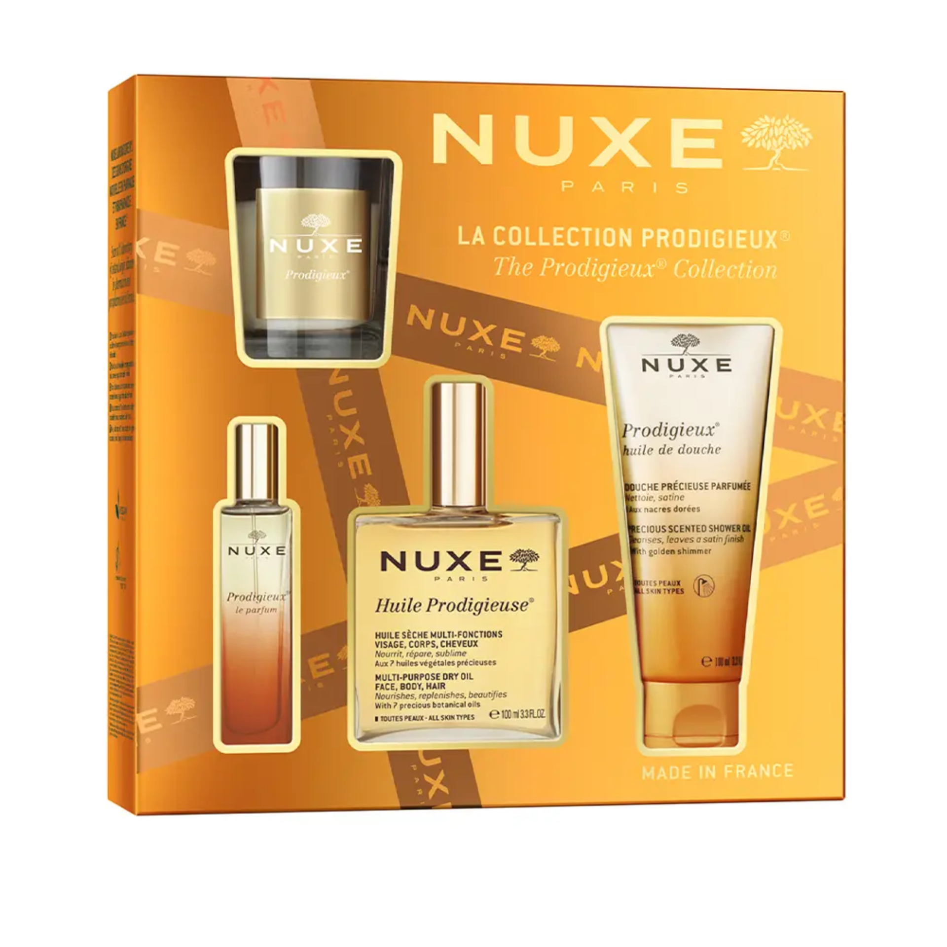 Nuxe Coffret La Collection Prodigieux [Huile Prodigieuse + Le Parfum Prodigieuse + leo Duche Prodig