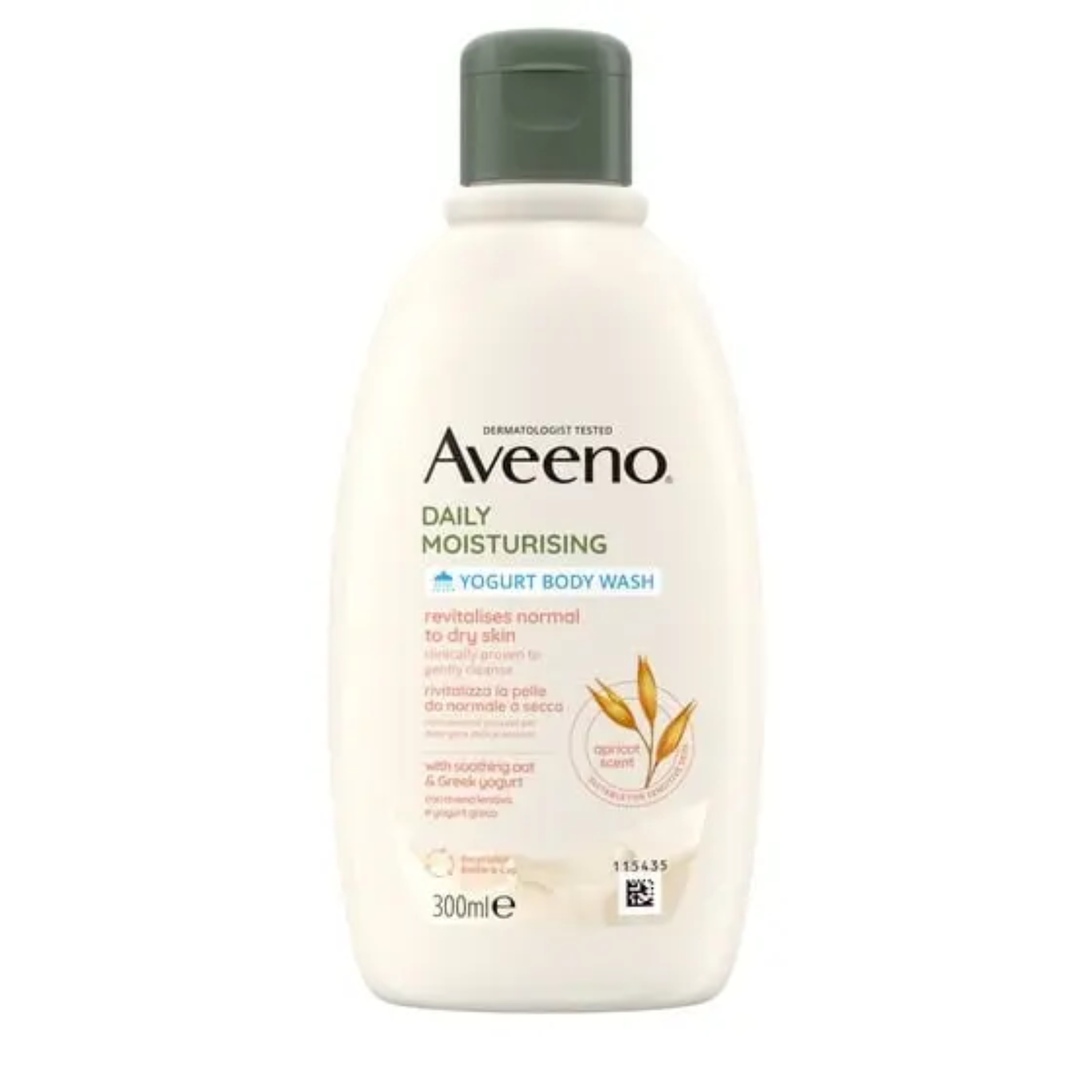 Aveeno Daily Gel Banho Iogurte Damasco e Mel