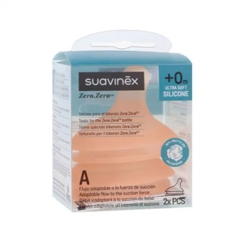 Suavinex Zero.Zero Tetina Anti-Cólicas Fluxo A Medium Suavinex Zero.Zero Tetina Anti-Cólicas Fluxo A Medium