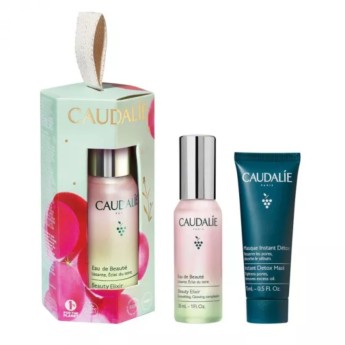 Caudalie Eau de Beaut + Mscara Instant Dtox + Coffret