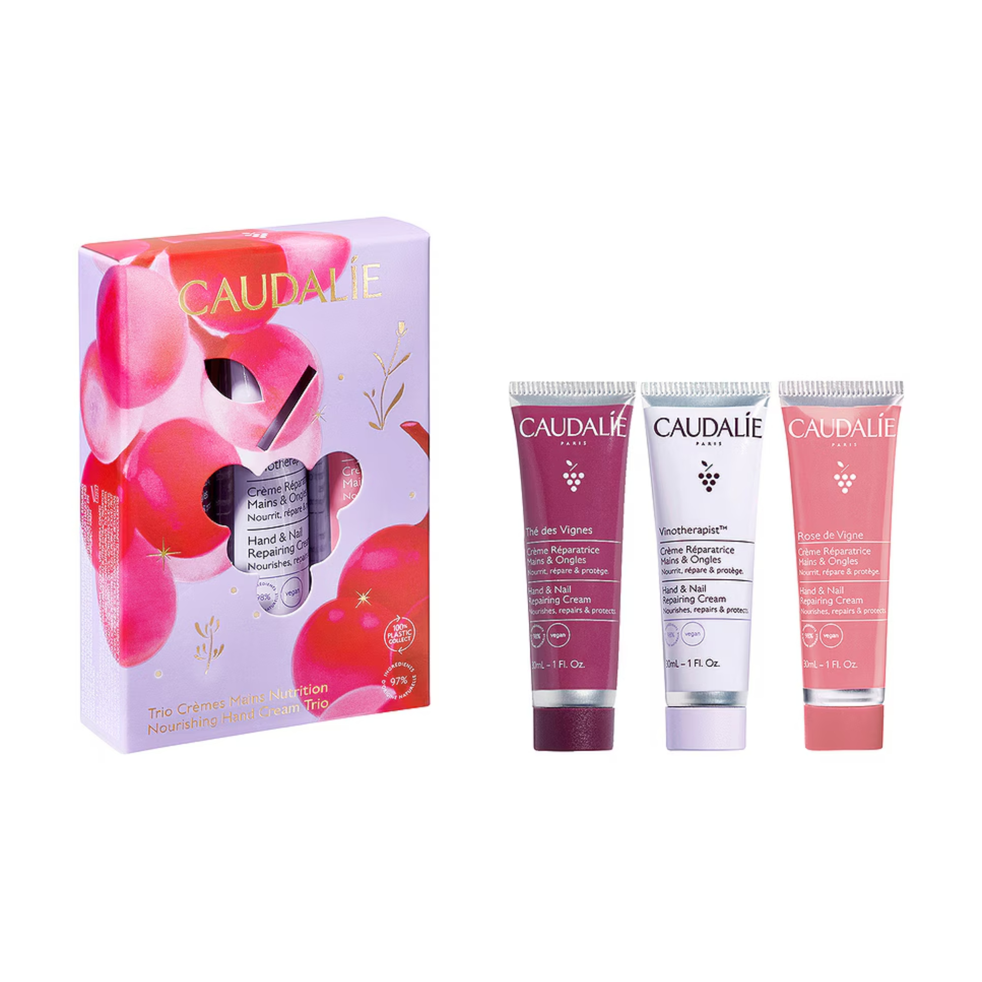 Caudalie Hand Cream Trio Coffret