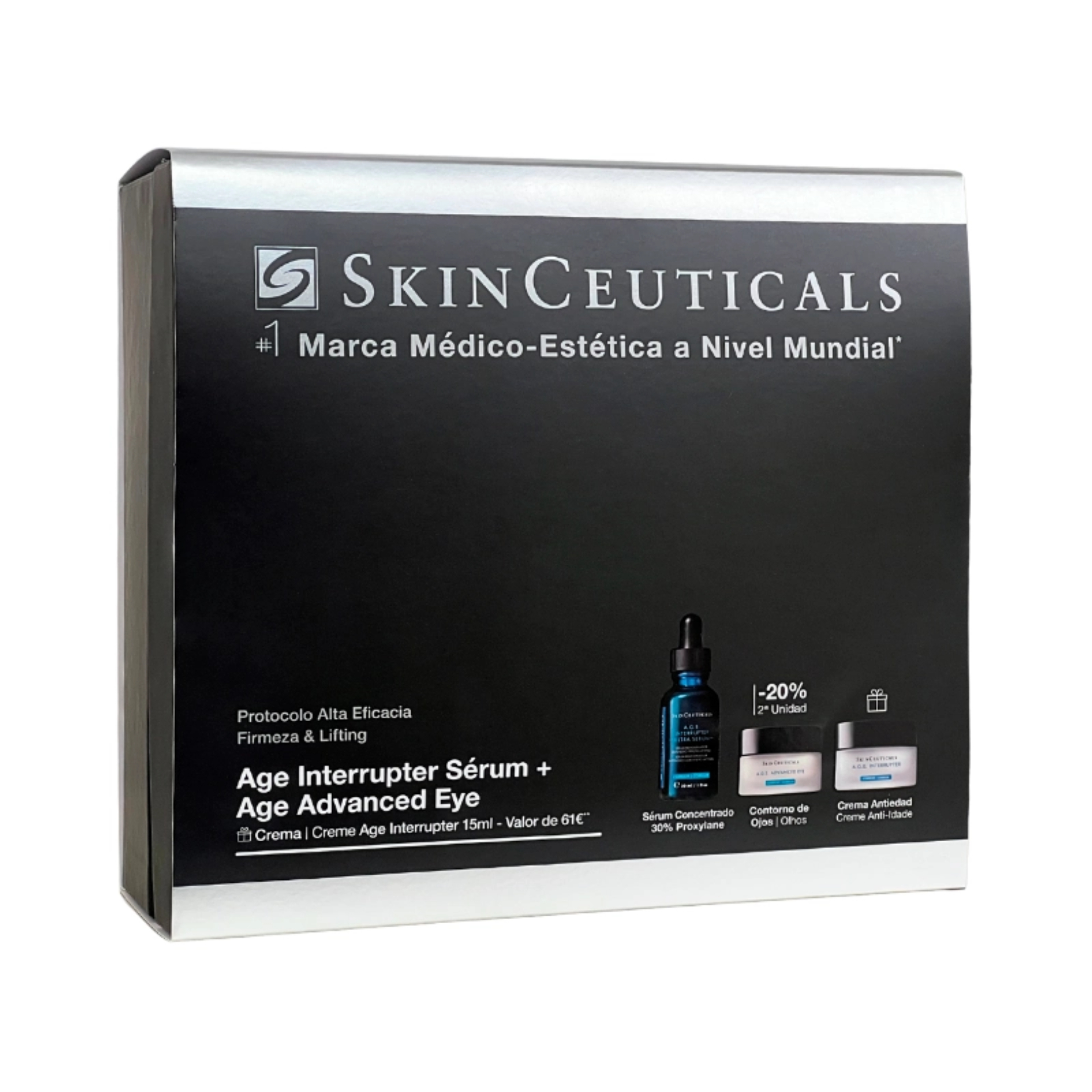 Skinceuticals Age Interrupter Ultra Srum + A.G.E Advanced Eye + A.G.E Interrupter Advanced Coffret