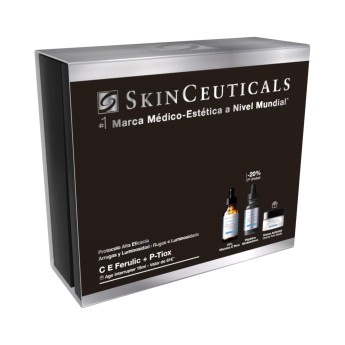 Skinceuticals Prevent C E Ferulic Antioxidante + P-Tiox sérum + A.G.E interrupter Advanced Coffret Skinceuticals Prevent C E Ferulic Antioxidante + P-Tiox sérum + A.G.E interrupter Advanced Coffret
