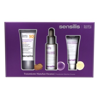 Sensilis Skin D-Pigment [Serum ATX B3] + [AHA10 Overnight]+ Photocorrection [D-Pigment 50+]