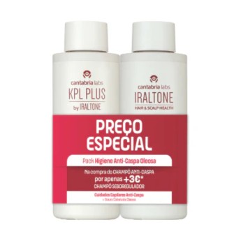KPL Plus Champô Dermatológico Anticaspa + Oferta Iraltone Champô (200ml) KPL Plus Champô Dermatológico Anticaspa + Oferta Iraltone Champô (200ml)