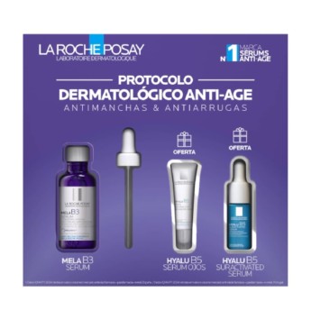 La Roche-Posay Mela B3 Serum + Hyalu B5 Sérum Olhos +Hyalu B5 Suractivated Sérum Coffret La Roche-Posay Mela B3 Serum + Hyalu B5 Sérum Olhos +Hyalu B5 Suractivated Sérum Coffret