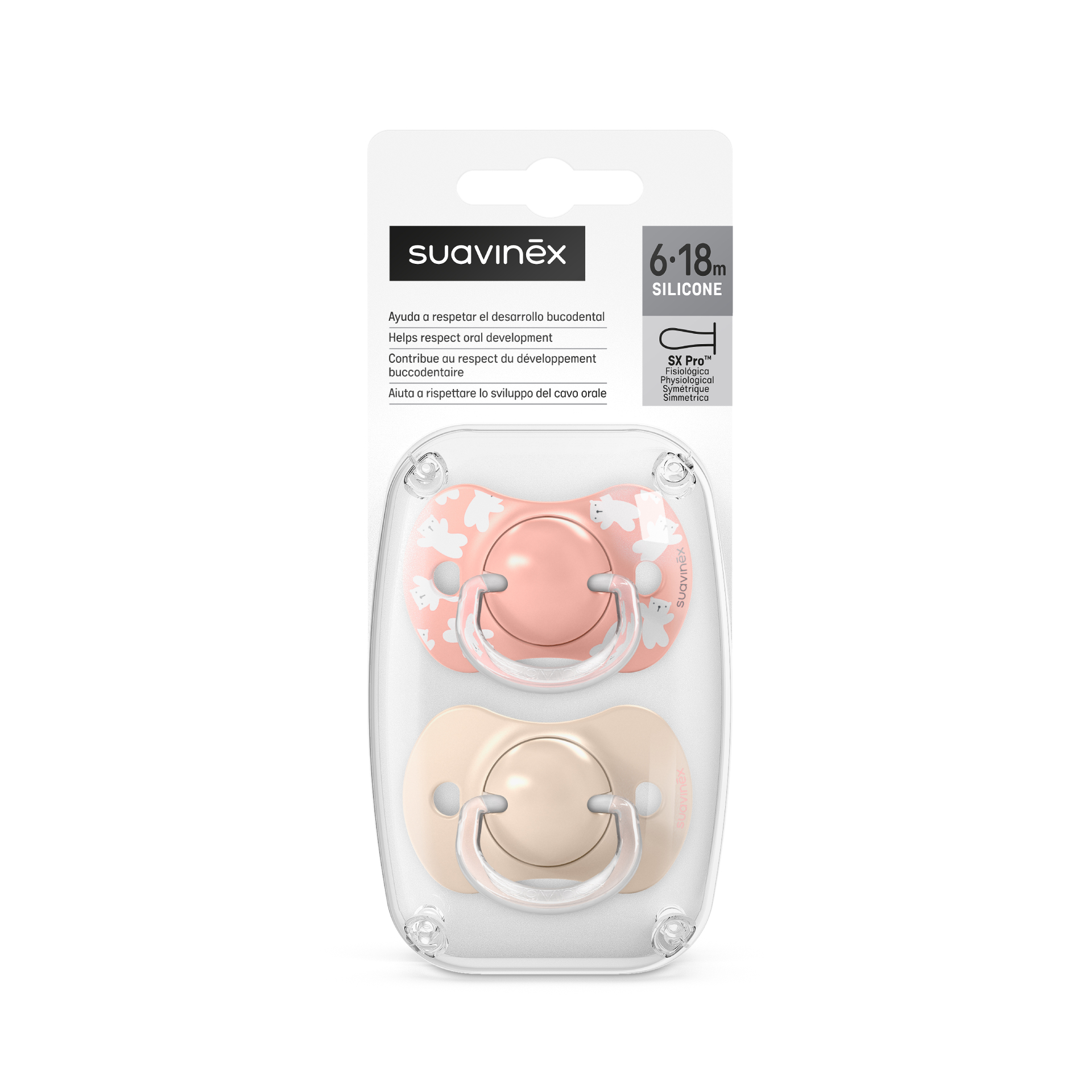 Suavinex Chupeta Pack Fisiolgica 6-18M Urso