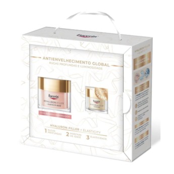 Eucerin Hyaluron-Filler + Elasticity Creme Dia Rose FPS30 + Elasticity Noite Coffret