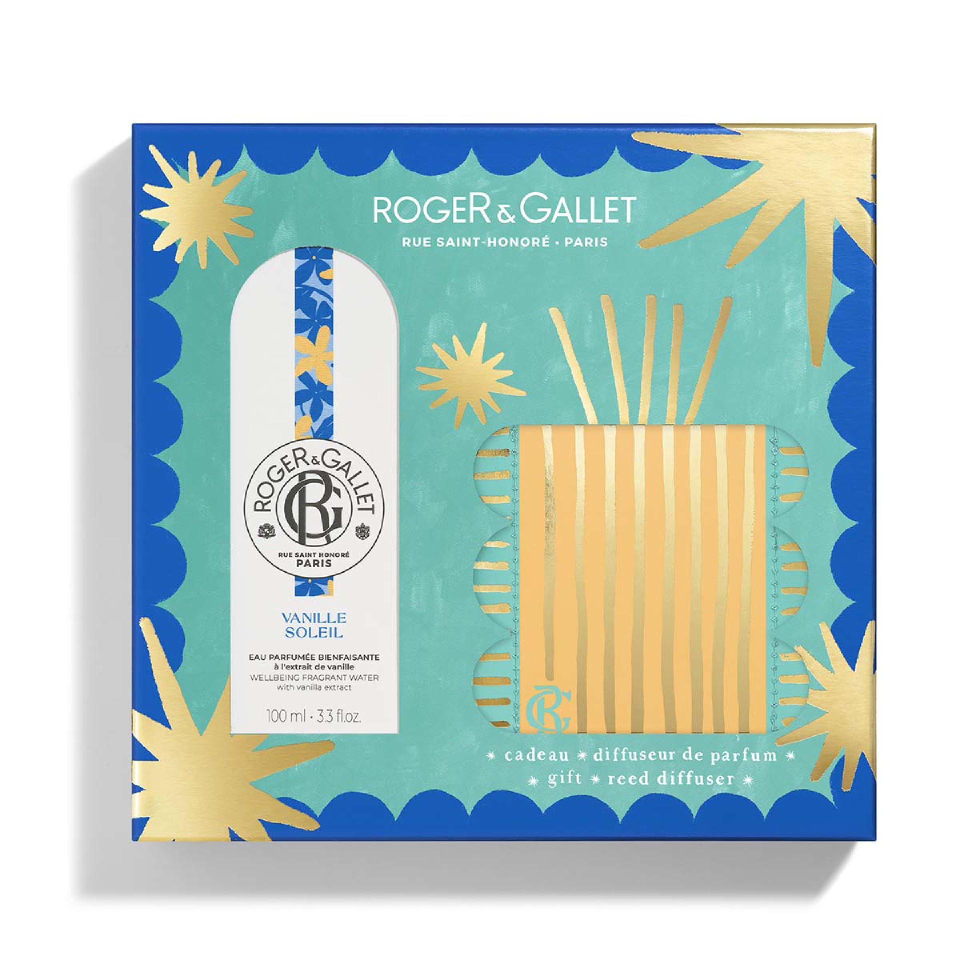 Roger & Gallet Vanille Soleil gua Perfumada 100mL + Oferta Difusor