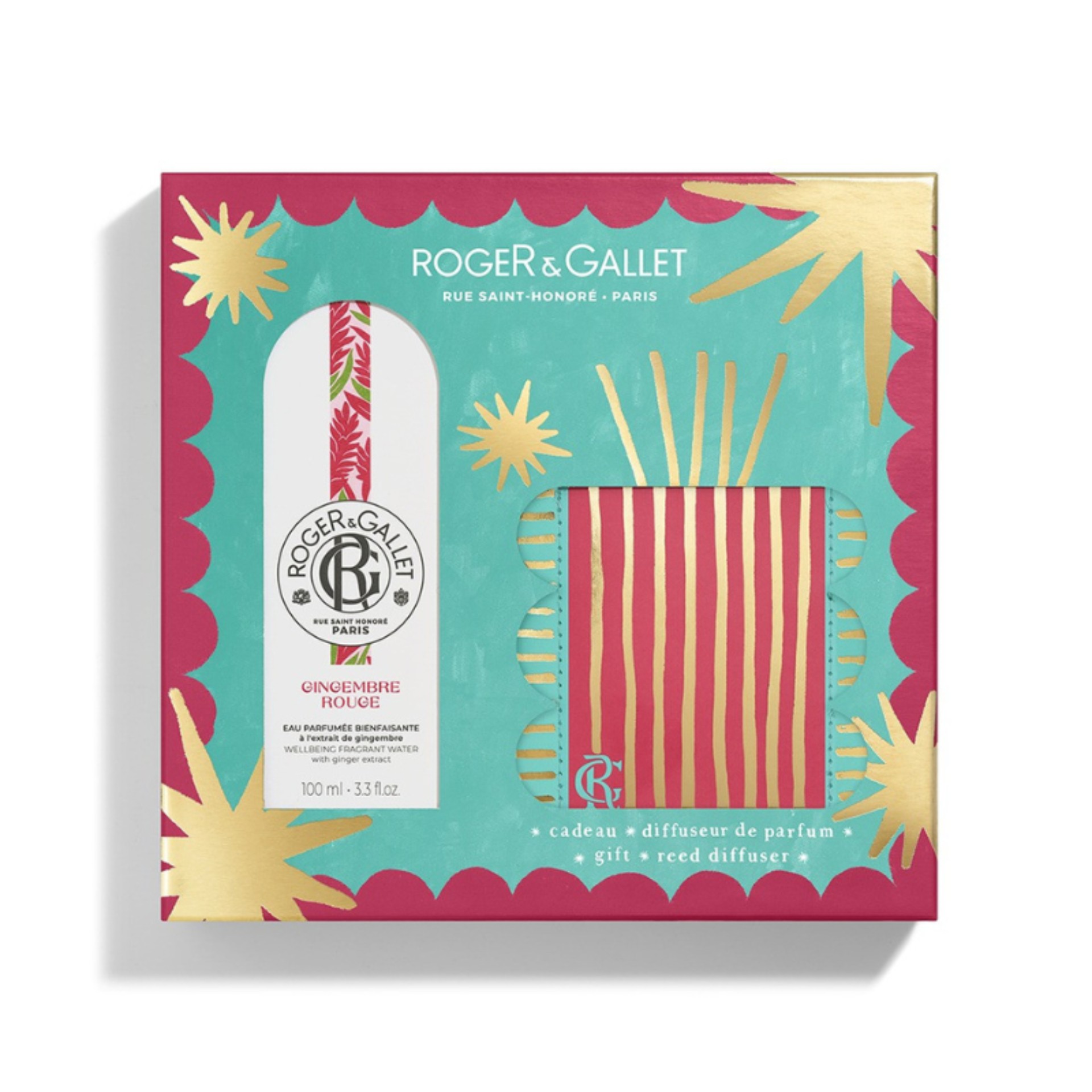 Roger & Gallet Gingembre Rouge gua Perfumada + Oferta Difusor
