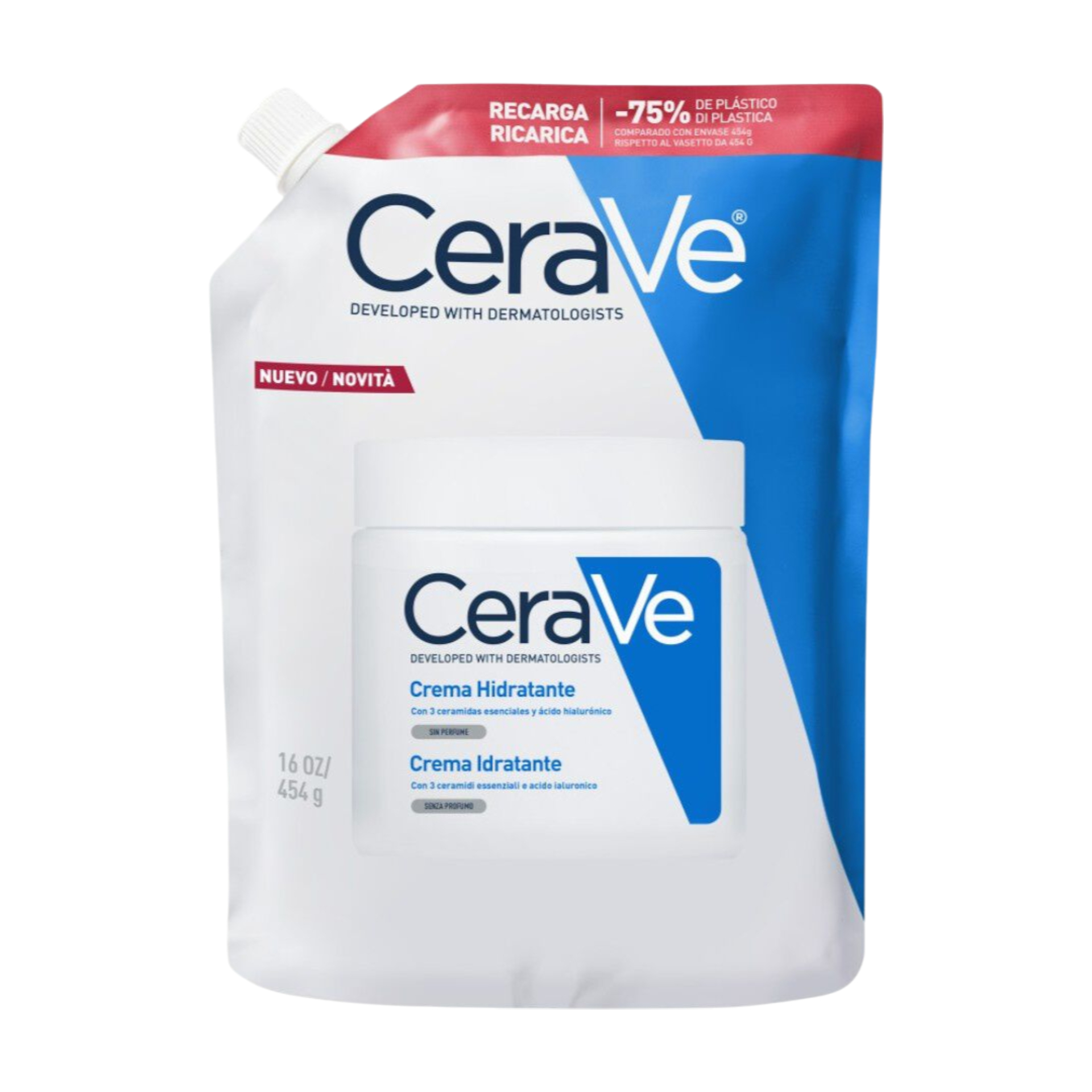 Cerave Creme Hidratante Recarga