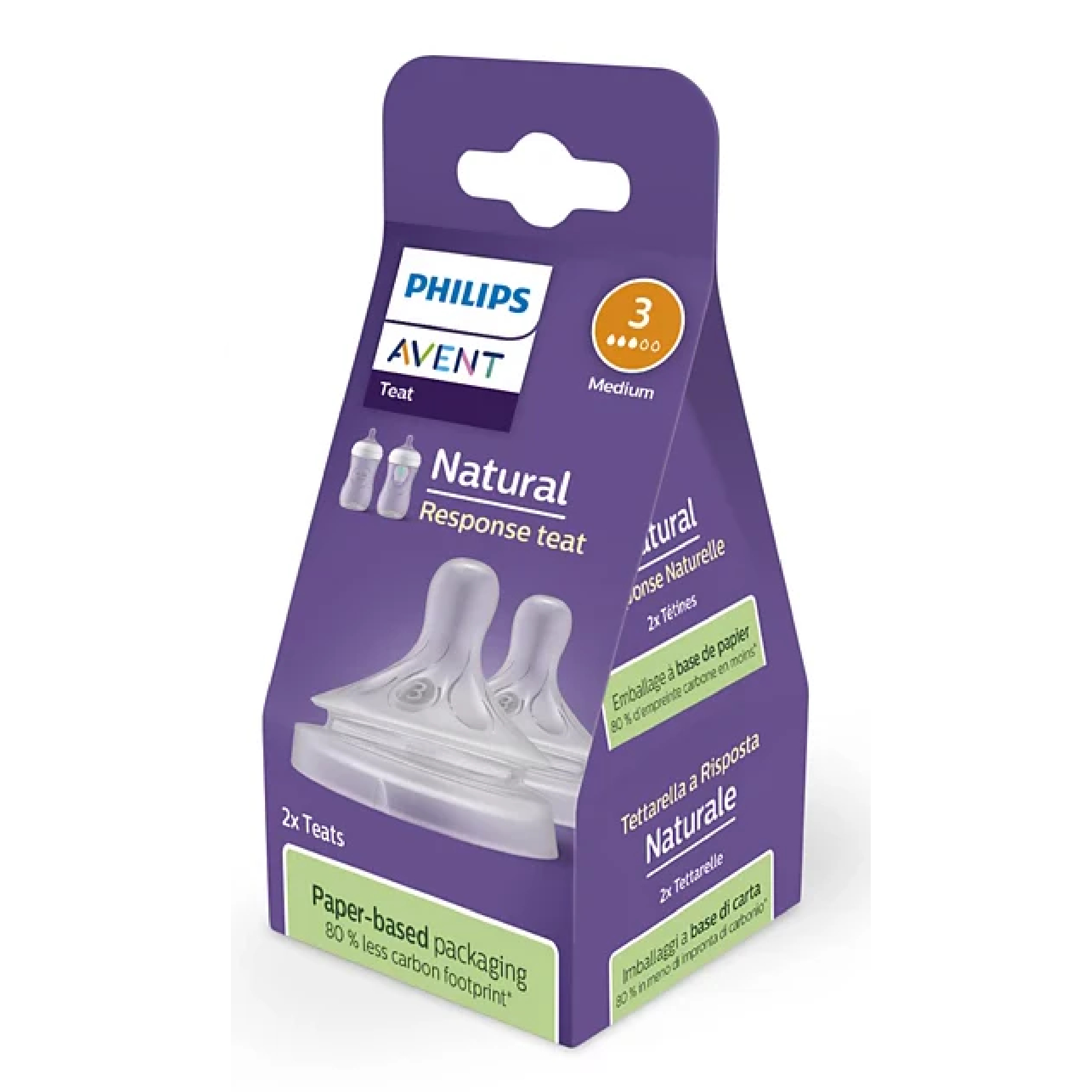 Philips Avent Natural Response Tetina Fluxo 3 - M�dio
