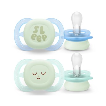 Philips Avent Chupetas Ultra Start Nighttime 0-2M Philips Avent Chupetas Ultra Start Nighttime 0-2M