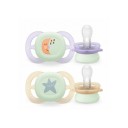 Philips Avent Chupetas Ultra Start Nighttime 0-2M