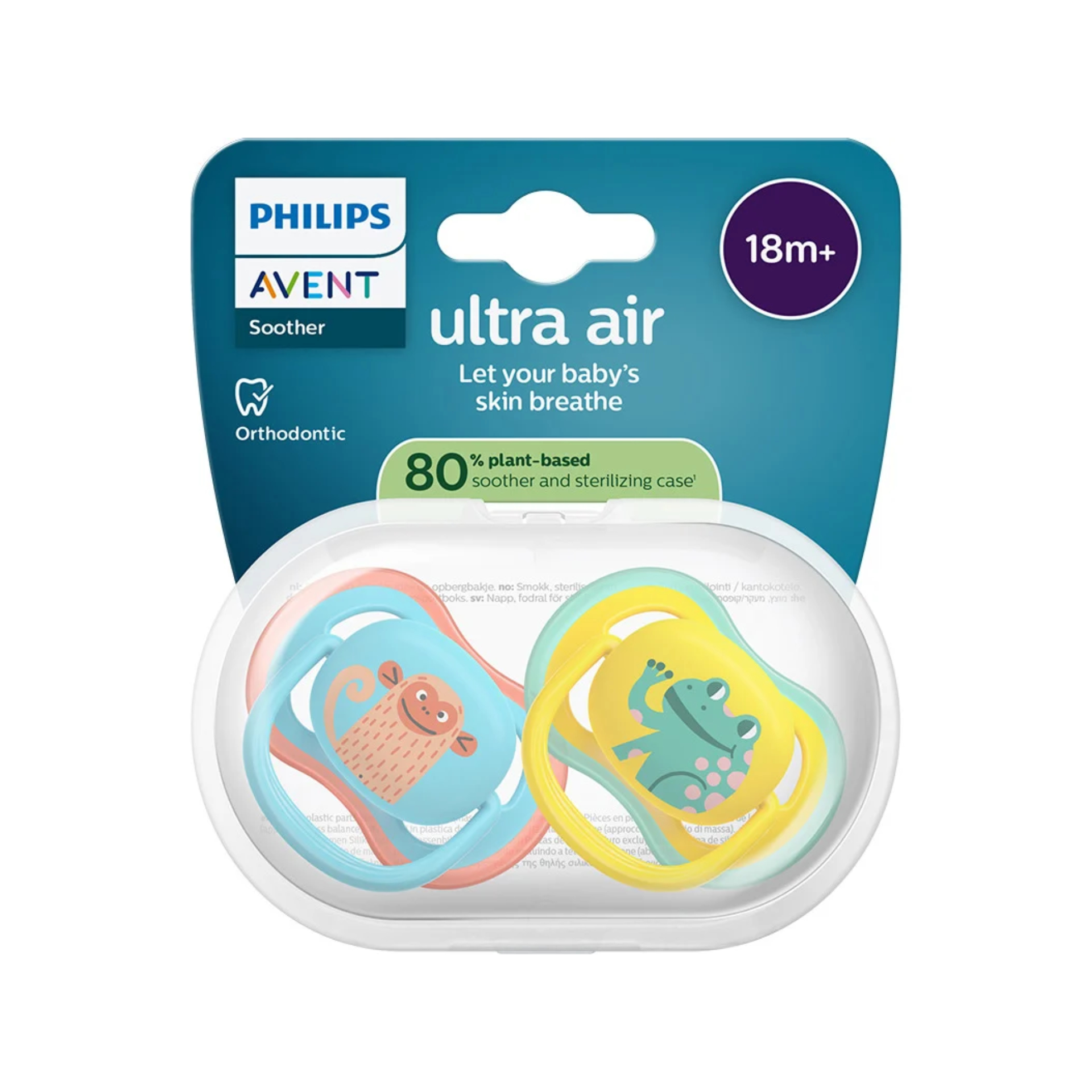 Philips Avent Chupetas Ultra Air 18M+ Decorada 