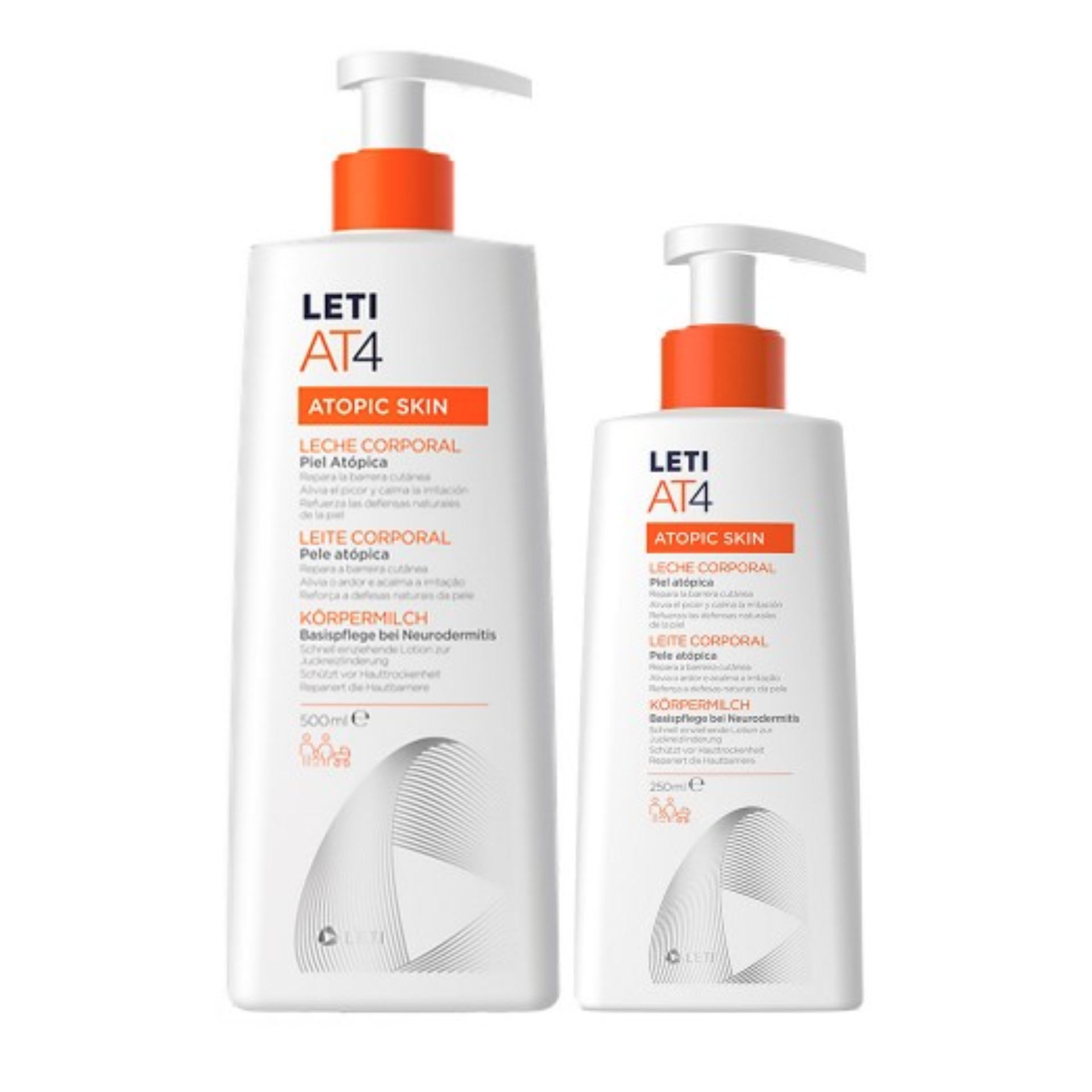 Leti AT4 Leite Corpo Pack Oferta de 250ml