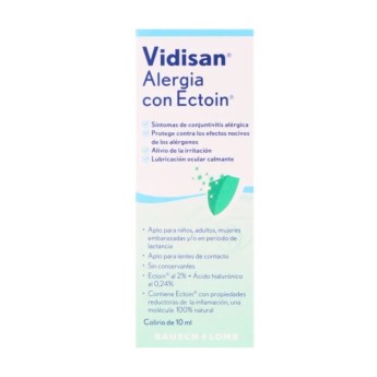 Vidisan Alergia com Ectoin Col�rio 
