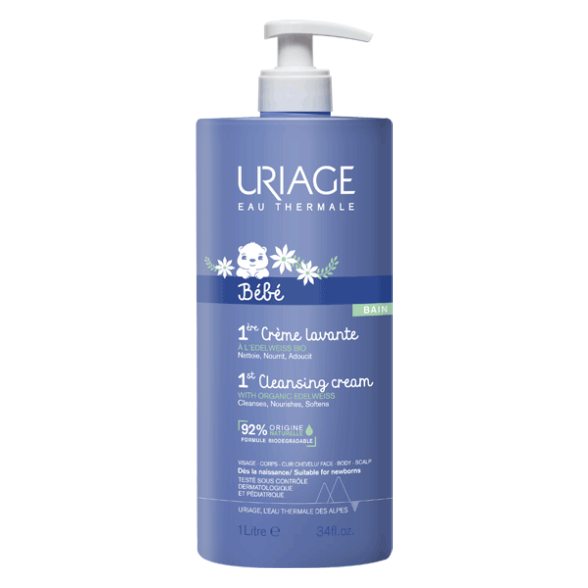 Uriage B�b� 1� Creme Lavante 