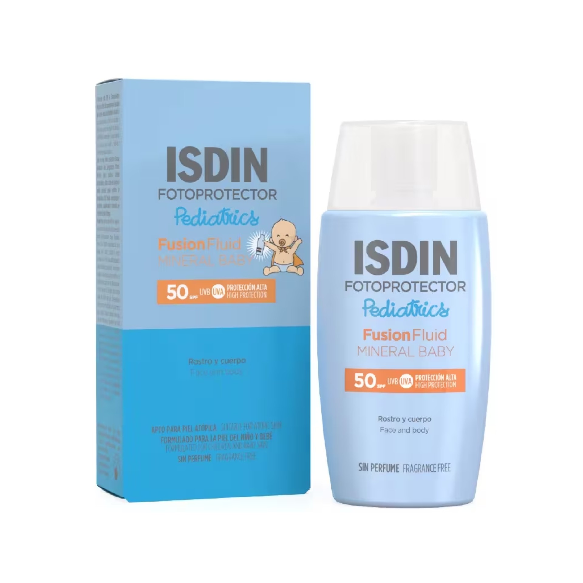Isdin FotoProtector Pediatrics Fusion Fluid Mineral Baby FPS 50