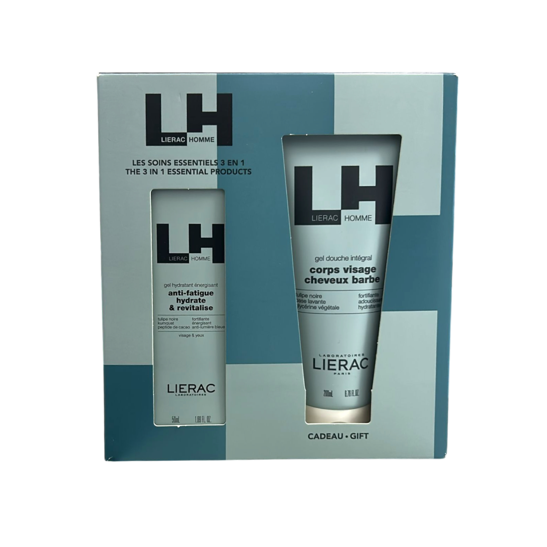 Lierac Homme Gel Hidratante Energizante + Gel Duche Oferta