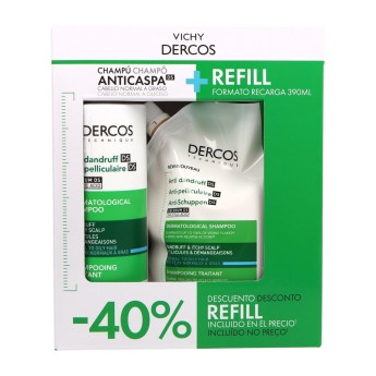 Vichy Dercos Anticaspa Champ� Caspa Oleosa + Recarga Pack