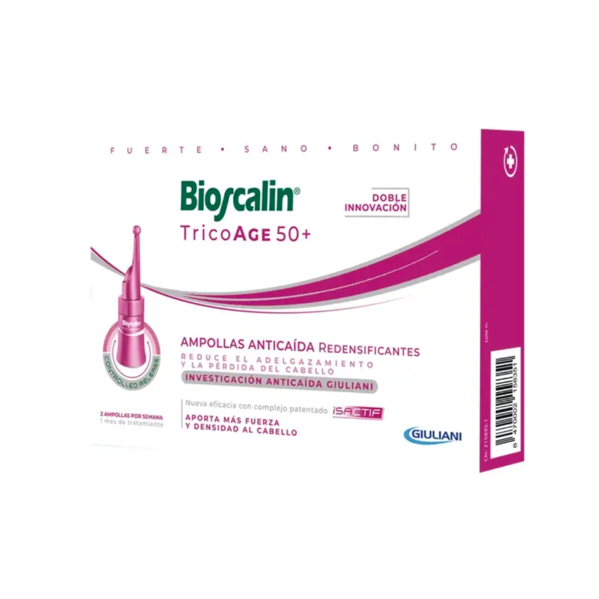 Bioscalin TricoAge 50+ Ampolas