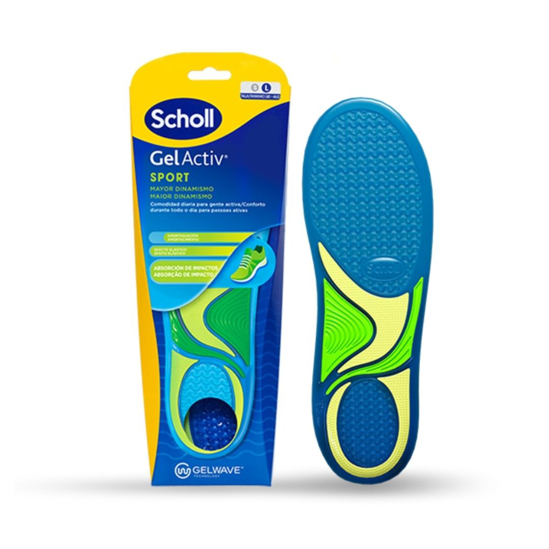 Scholl Gelactiv Palmilhas Sport
