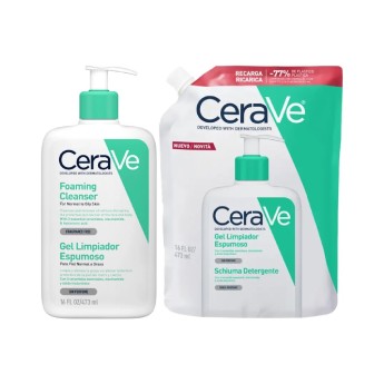Cerave Gel Espuma + Recambio Cerave Gel Espuma + Recambio