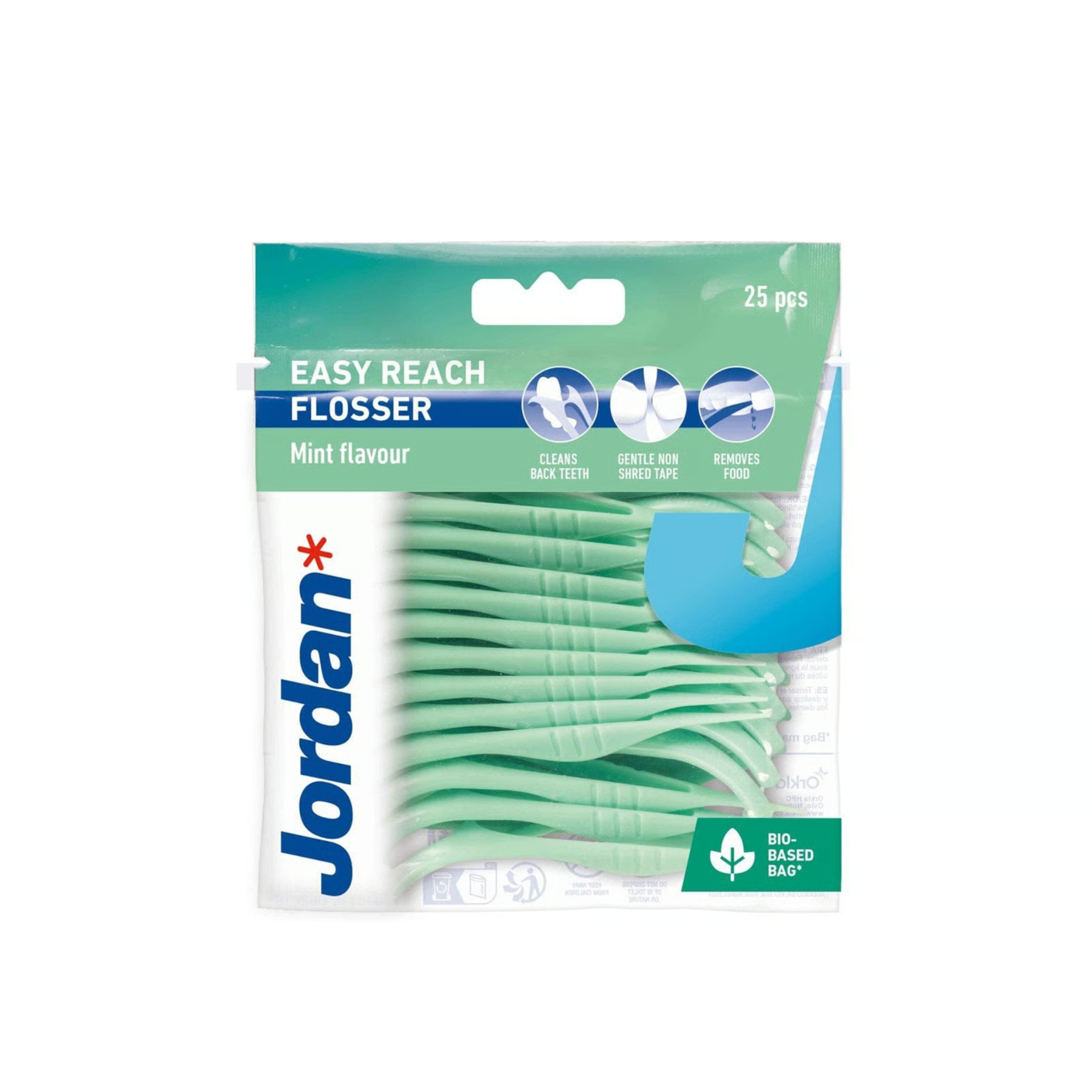 Jordan Interdental Easy Reach Flosser Sabor Menta