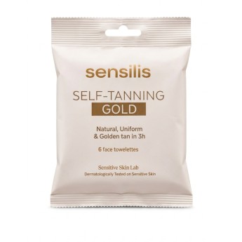 Sensilis Self-Tanning Gold Toalhitas Sensilis Self-Tanning Gold Toalhitas