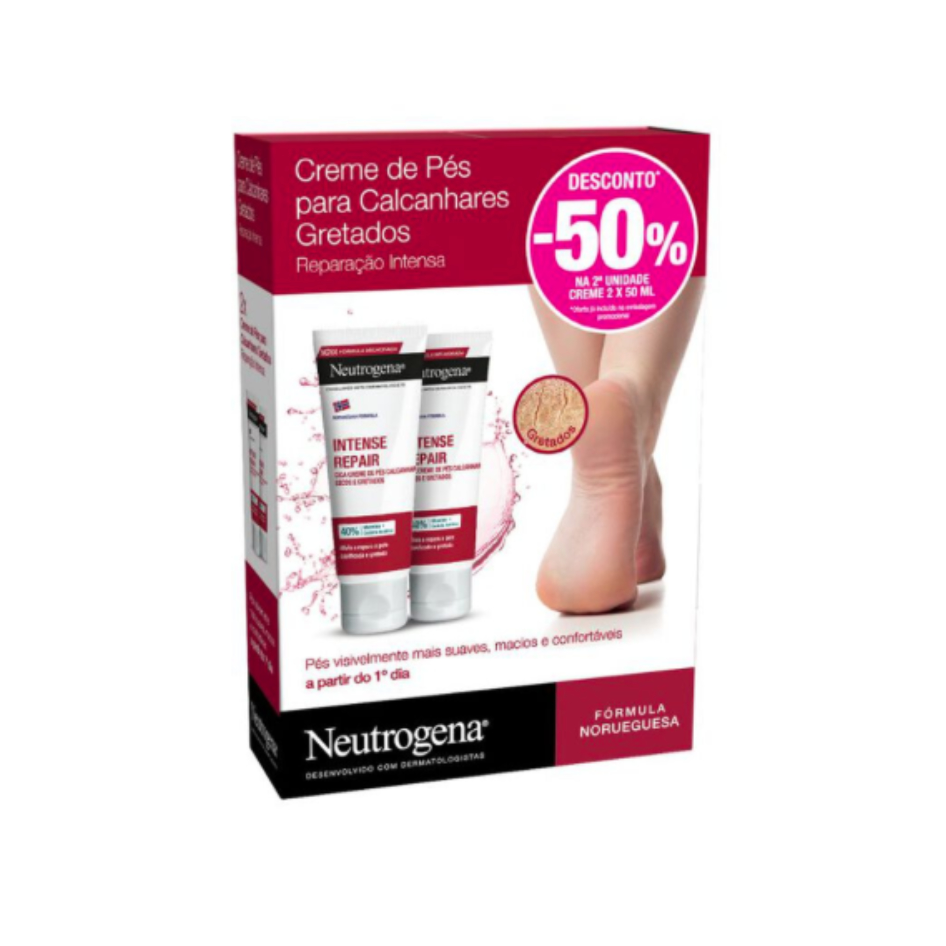 Neutrogena P�s Creme Calcanhares Gretados Pack Duo