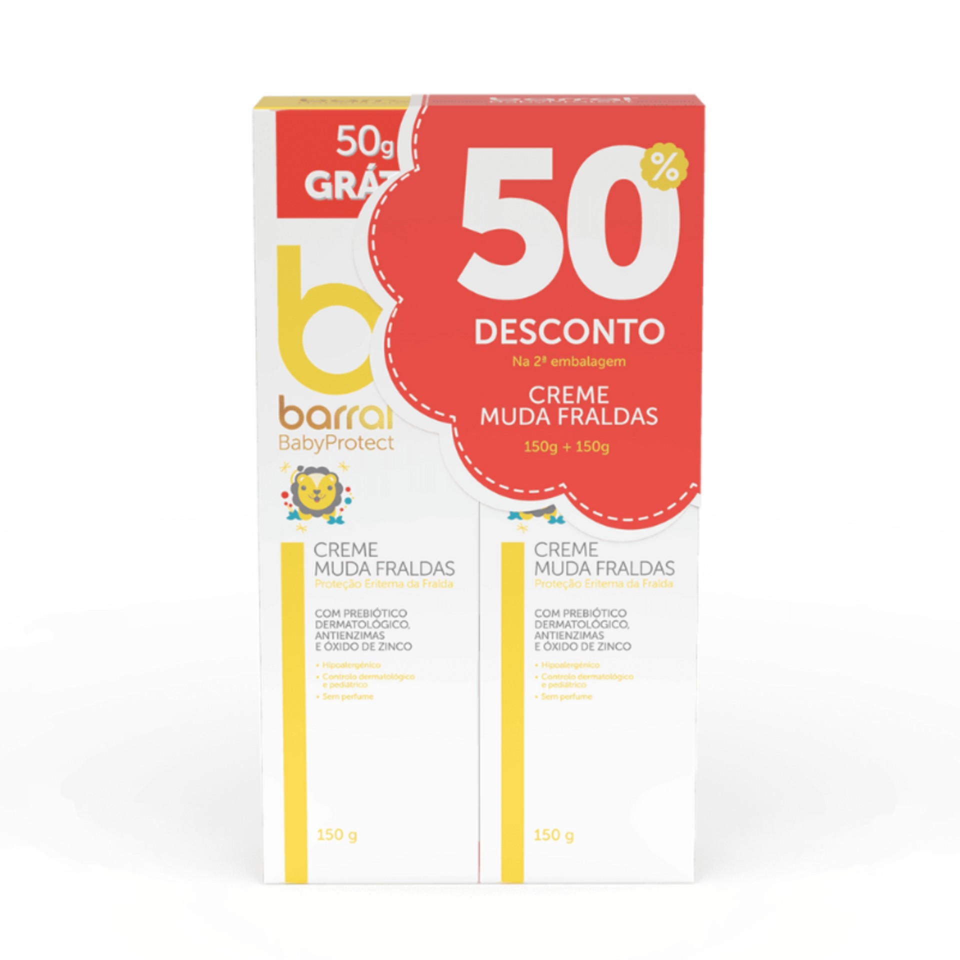 Barral BabyProtect Creme Muda Fraldas DUO