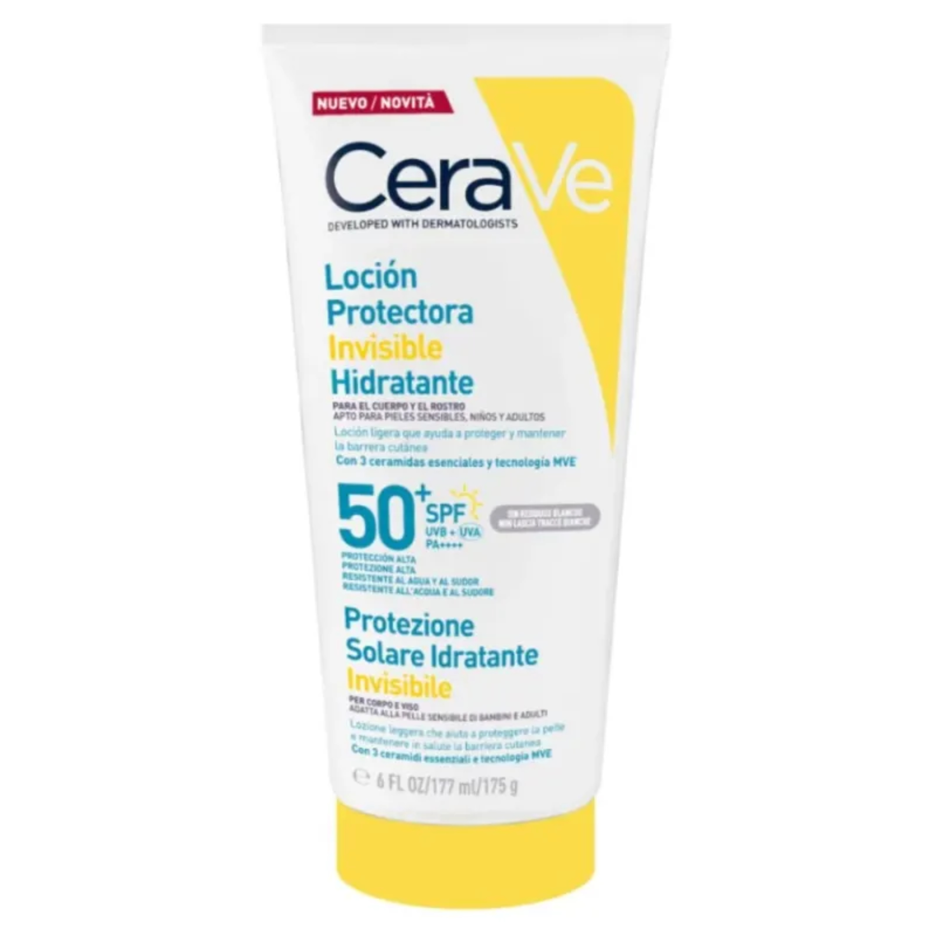 Cerave Sun Lo��o Protetora Invis�vel Hidratante FPS 50+